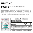 Biotina Vitamina B7 Sunfood 500mg 60Caps