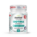 Biotina Vitamina B7 Sunfood 500mg 60Caps
