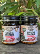 Ginseng Coreano + Rhodiola – Canteiro de Ervas – 60 cápsulas – 700mg