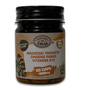 Magnésio Treonato, Ginseng Panax e Vitamina B12 – Canteiro de Ervas (60 cápsulas)