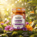Coq10 Fonte de Vitamina E Sunfood 1200mg 60Sofgels
